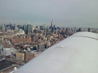 Manhattan, New York - Northbound over the Hudson River