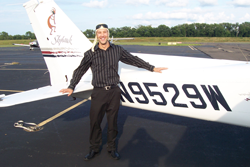 Blake McHenry after his first solo